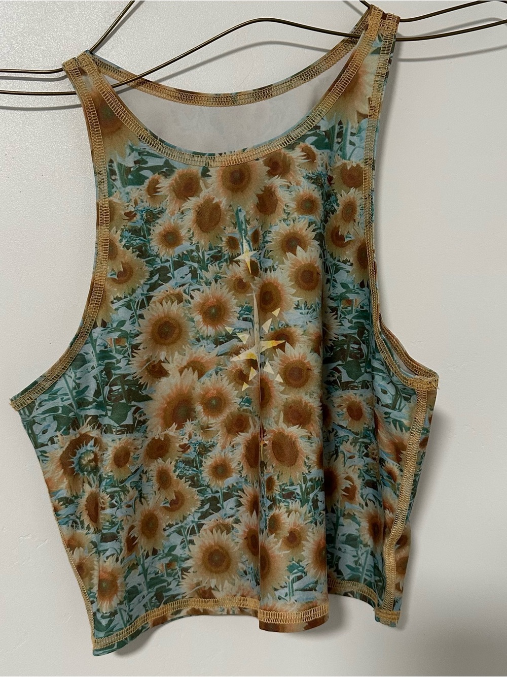 Teeki Sunflower mermaid tank